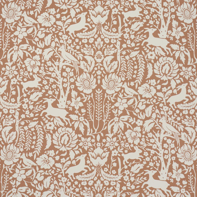 Schumacher Wallpaper Deerfield Spice 5016262 Craft Revival 13.5" - My Fabric Connection - Schumacher Wallpaper Deerfield Spice 5016262 Craft Revival 13.5" - My Fabric Connection -