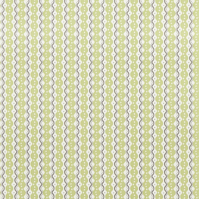 Schumacher Wallpaper Centipede Stripe Pea 5015072 Neisha Crosland 20.5" - My Fabric Connection - Schumacher Wallpaper Centipede Stripe Pea 5015072 Neisha Crosland 20.5" - My Fabric Connection -