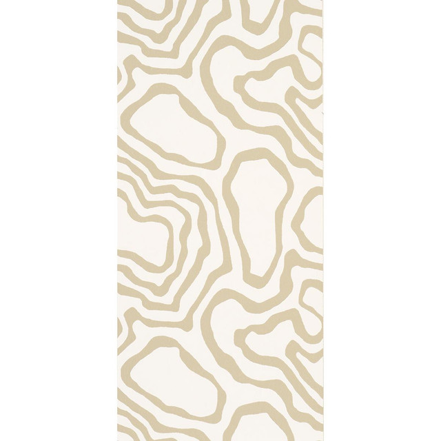 Schumacher Wallpaper Defeo Sand 5016100 Mesa 20.5" - My Fabric Connection - Schumacher Wallpaper Defeo Sand 5016100 Mesa 20.5" - My Fabric Connection -
