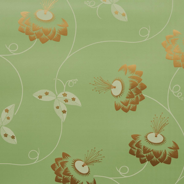Schumacher Wallpaper Merlin Plough Green 5015051 Neisha Crosland 27.0" - My Fabric Connection - Schumacher Wallpaper Merlin Plough Green 5015051 Neisha Crosland 27.0" - My Fabric Connection -