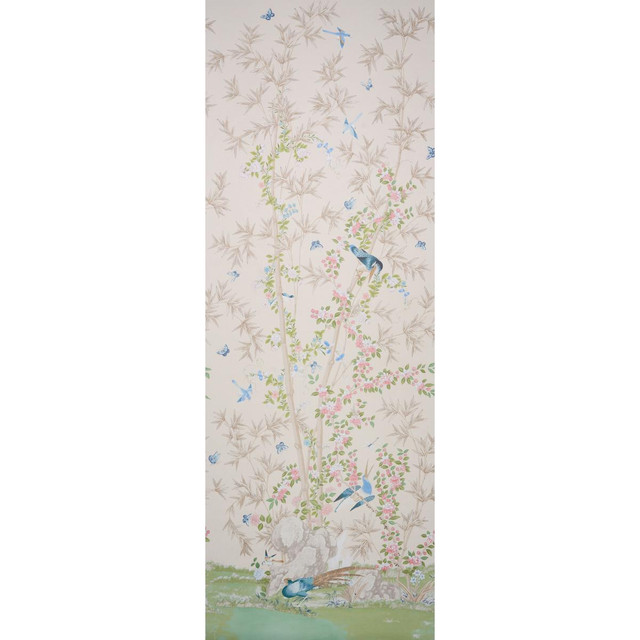 Schumacher Wallpaper Brighton Pavilion Panel Alabaster 5007746 Panels Collection 52.0" - My Fabric Connection - Schumacher Wallpaper Brighton Pavilion Panel Alabaster 5007746 Panels Collection 52.0" - My Fabric Connection -