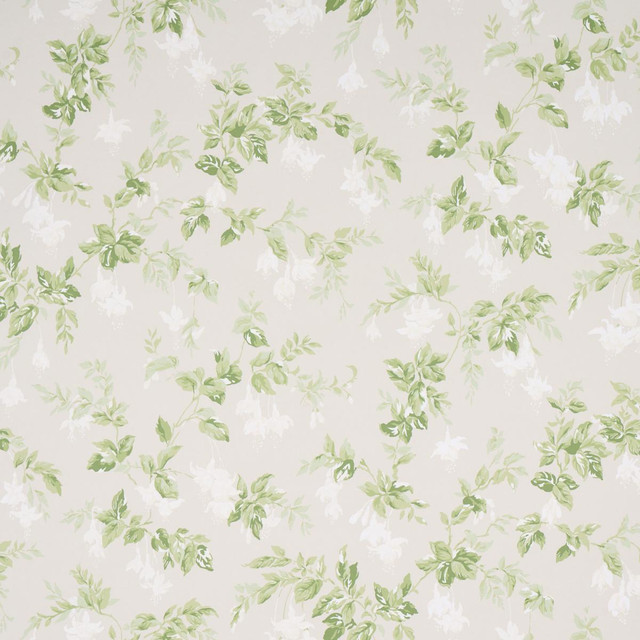 Schumacher Wallpaper Garden Gate Soft Neutral 5013871 Full Bloom 13.5" - My Fabric Connection - Schumacher Wallpaper Garden Gate Soft Neutral 5013871 Full Bloom 13.5" - My Fabric Connection -