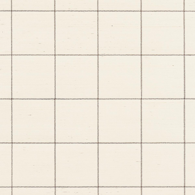 Schumacher Wallpaper Windowpane Embroidered Sisal Java 5015201 Textured Wallcoverings & Printed Grasscloths 4.38" - My Fabric Connection - Schumacher Wallpaper Windowpane Embroidered Sisal Java 5015201 Textured Wallcoverings & Printed Grasscloths 4.38" - My Fabric Connection -