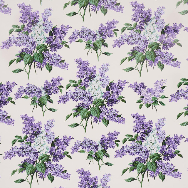 Schumacher Wallpaper Proust'S Lilacs Purple 5014310 Johnson Hartig 54.0" - My Fabric Connection - Schumacher Wallpaper Proust'S Lilacs Purple 5014310 Johnson Hartig 54.0" - My Fabric Connection -