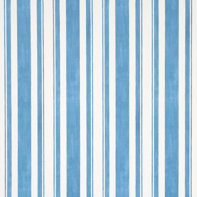 Schumacher Wallpaper Villa Stripe Peacock 5009926 Miles Redd 7.75" - My Fabric Connection - Schumacher Wallpaper Villa Stripe Peacock 5009926 Miles Redd 7.75" - My Fabric Connection -