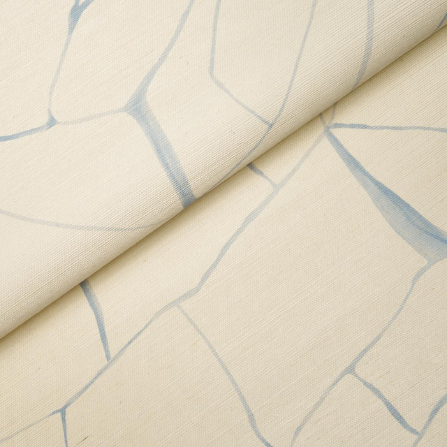 Schumacher Wallpaper Filigree Sisal Sky 5017230 Perennial Favorites 34.0" - My Fabric Connection - Schumacher Wallpaper Filigree Sisal Sky 5017230 Perennial Favorites 34.0" - My Fabric Connection -