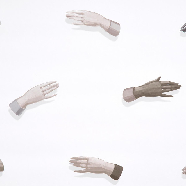 Schumacher Wallpaper Manos Neutral 5014481 Charlap Hyman & Herrero 52.0" - My Fabric Connection -