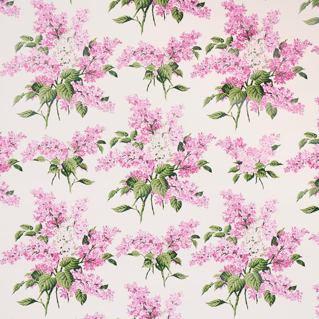 Schumacher Wallpaper Proust'S Lilacs Pink 5014312 Johnson Hartig 54.0" - My Fabric Connection - Schumacher Wallpaper Proust'S Lilacs Pink 5014312 Johnson Hartig 54.0" - My Fabric Connection -