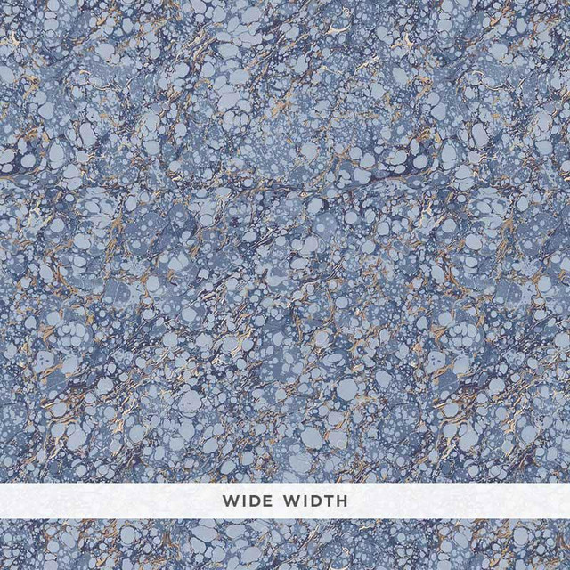 Schumacher Wallpaper Florence Lapis 5006901 Fabulous Faux 18.0" - My Fabric Connection - Schumacher Wallpaper Florence Lapis 5006901 Fabulous Faux 18.0" - My Fabric Connection -