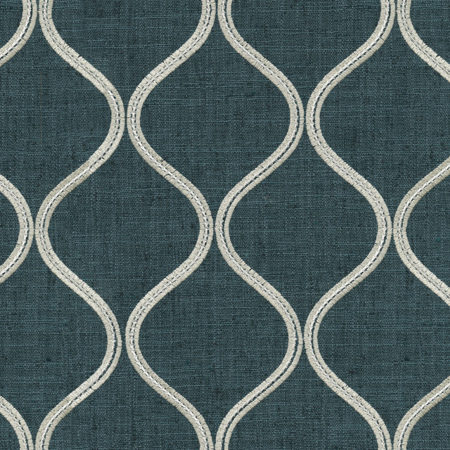 P/K Lifestyles Fabric Griffith Emb Marine - 100% polyester EMB: 80% rayon, 20% polyester India 50000 Horizontal: 5.25 and Vertical: 6.13 53 - My Fabric Connection - P/K Lifestyles Fabric Griffith Emb Marine - 100% polyester EMB: 80% rayon, 20% polyester India 50000 Horizontal: 5.25 and Vertical: 6.13 53 - My Fabric Connection -