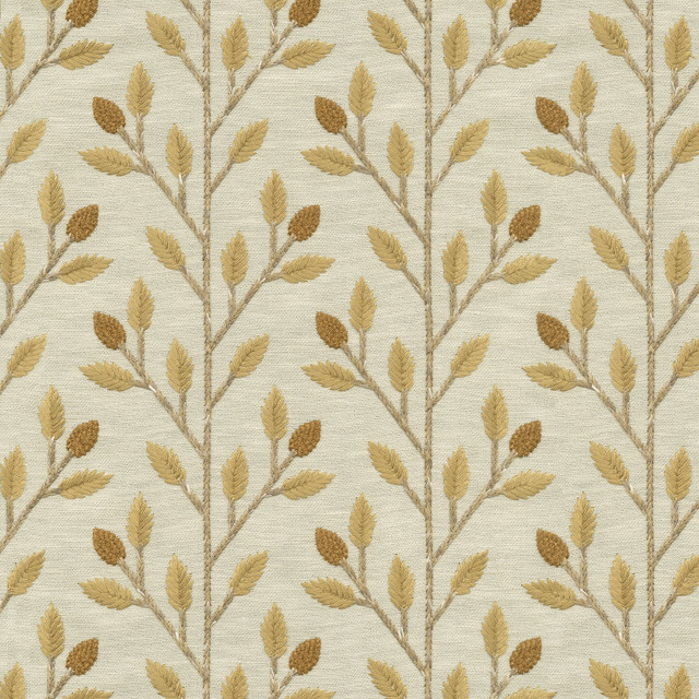 P/K Lifestyles Fabric Wheat Field Emb Golden - 72% polyester, 28% cotton EMB: 100% rayon India 51000 Horizontal: 4.87 and Vertical: 4.63 56 - My Fabric Connection - P/K Lifestyles Fabric Wheat Field Emb Golden - 72% polyester, 28% cotton EMB: 100% rayon India 51000 Horizontal: 4.87 and Vertical: 4.63 56 - My Fabric Connection -