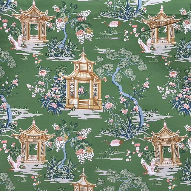 Magnolia Fabric Ateri Fern - 100% Cotton Mexico 80000 Horizontal: 18 and Vertical: 16.8 54 - My Fabric Connection -