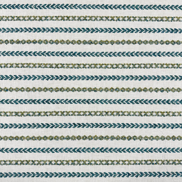 Magnolia Fabric Skarda Jade - 76 Polyester, 24 Cotton India 40000 Horizontal: 0.5 and Vertical: 6 54 - My Fabric Connection -