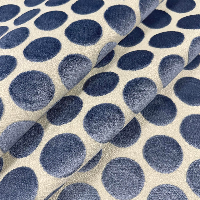 Magnolia Fabric Disky Cornflower - 86% Viscose, 14% Polyester India 18000 Horizontal: 3.5 and Vertical: 2.5 57.5 - My Fabric Connection - Magnolia Fabric Disky Cornflower - 86% Viscose, 14% Polyester India 18000 Horizontal: 3.5 and Vertical: 2.5 57.5 - My Fabric Connection -
