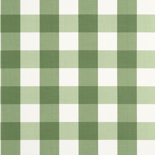 Thibaut Wallpaper Buffalo Check Green T44078 Wallpaper Non-Woven Vinyl Wallpaper U.S.A </p><p>Repeat: H: , V: 6.25   (15.88  cm) 27  in  (68.58  cm) - My Fabric Connection -