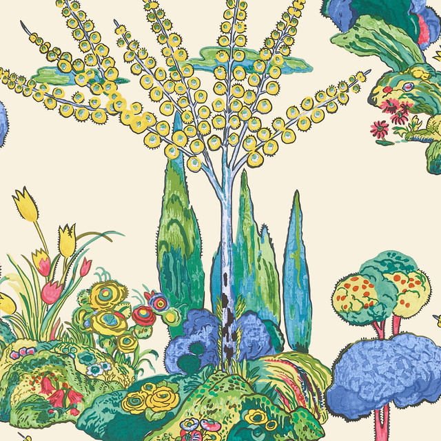Thibaut Wallpaper Orleans Yellow and Red T45029 Wallpaper Non Woven Wallpaper U.S.A </p><p>Repeat: H: , V: 30 (76.20 cm) 27 in (68.58 cm) - My Fabric Connection - Thibaut Wallpaper Orleans Yellow and Red T45029 Wallpaper Non Woven Wallpaper U.S.A </p><p>Repeat: H: , V: 30 (76.20 cm) 27 in (68.58 cm) - My Fabric Connection -