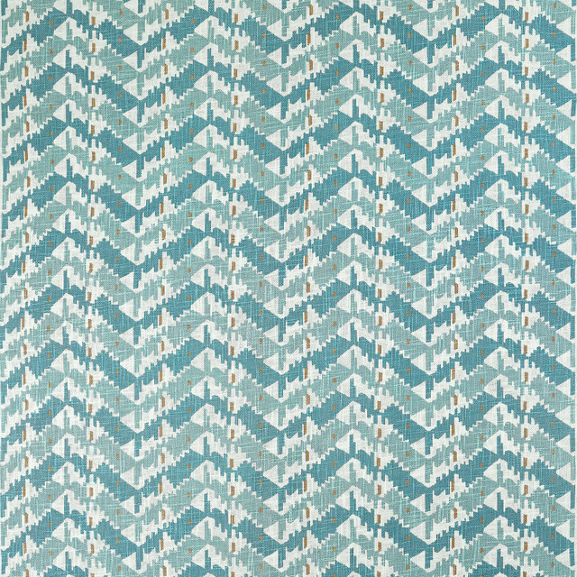 Thibaut Fabric Melrose Check Seaglass F945007 Fabric U.S.A </p><p>Repeat: H: 13.5  in  (34.29  cm), V: 5.25  (13.34  cm) 54  in  (137.16  cm) - My Fabric Connection -