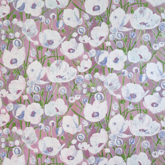 Thibaut Fabric Tivoli Lavender F945017 Fabric U.S.A </p><p>Repeat: H: 54  in  (137.16  cm), V: 35  (88.90  cm) 54  in  (137.16  cm) - My Fabric Connection -