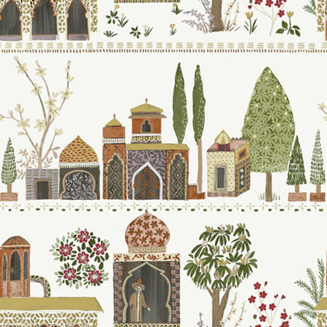 Winfield Thybony - Wallcovering - WTK20105.WT.0 - Wallcovering - NON WOVEN - 100% - United States </p><p>Repeat: H: , V: 27.5 21 - My Fabric Connection -