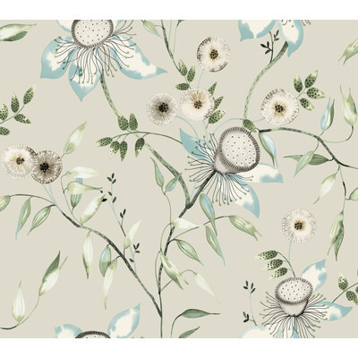 Kravet Design - Wallcovering - W4140.15.0 - Wallcovering - NON WOVEN - 100% - United States </p><p>Repeat: H: , V: 27.5 21 - My Fabric Connection -