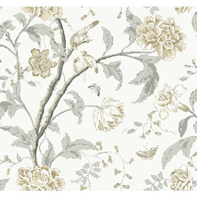 Kravet Design - Wallcovering - W4139.1611.0 - Wallcovering - NON WOVEN - 100% - United States </p><p>Repeat: H: , V: 27.5 21 - My Fabric Connection -
