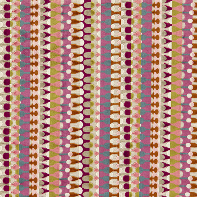 Clarke And Clarke - Upholstery - F1687/02.CAC.0 - Upholstery - POLYESTER - 57%;VISCOSE - 43% - India </p><p>Repeat: H: , V: 27.5 21 - My Fabric Connection -