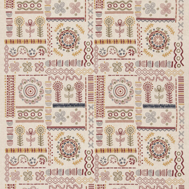 G P & J Baker - Drapery - BF11055.3.0 - Drapery - LINEN - 71%;POLYESTER - 29% - India </p><p>Repeat: H: , V: 27.5 21 - My Fabric Connection -
