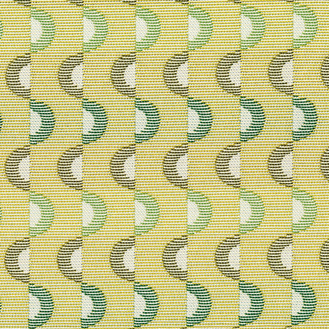 Maxwell Fabric Crypton Crescent # 408 Bergamot CRYPTON RINGSETS 78% POLYESTER
22% SEAQUAL POLYESTER CHINA V- 6.6" H- 1.8" 55" - My Fabric Connection -