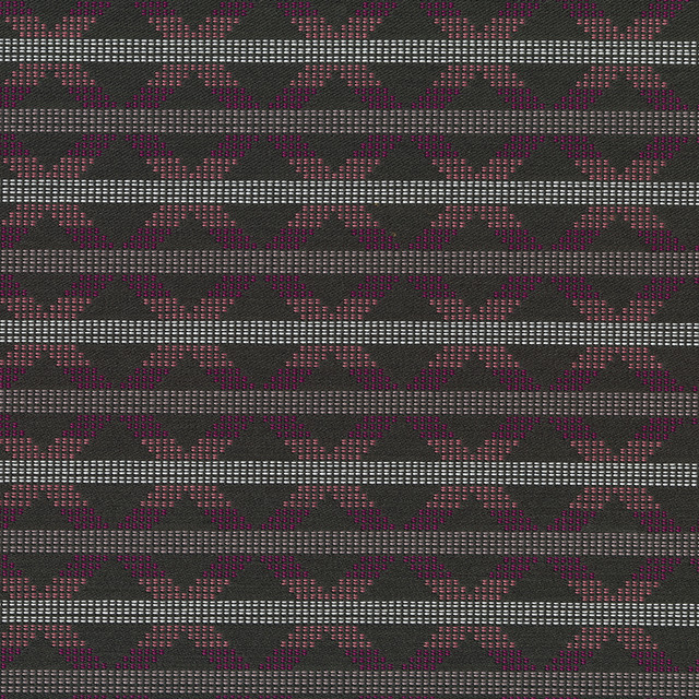 Maxwell Fabric Crypton Roadmap # 204 Cassis Crypton Ringsets 39% RECYCLED POST CONSUMER POLYESTER
34% POLYESTER
27% SEAQUAL POLYESTER USA V- 2.5" H- 2.5" 55" - My Fabric Connection -