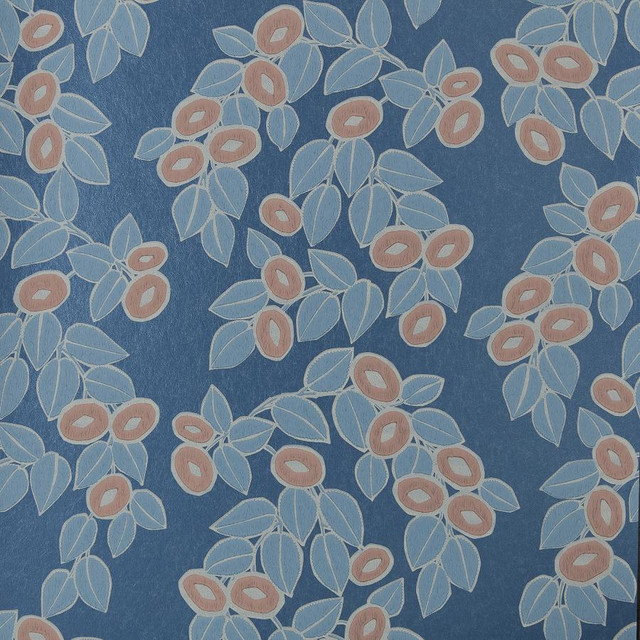 1838 Wallcoverings Wallpaper Rosetta (Wp) # 01 Midnight ELODIE STRAIGHT PASTE THE WALL UNITED KINGDOM V-25.5" 20.5"X11YD - My Fabric Connection - 1838 Wallcoverings Wallpaper Rosetta (Wp) # 01 Midnight ELODIE STRAIGHT PASTE THE WALL UNITED KINGDOM V-25.5" 20.5"X11YD - My Fabric Connection -