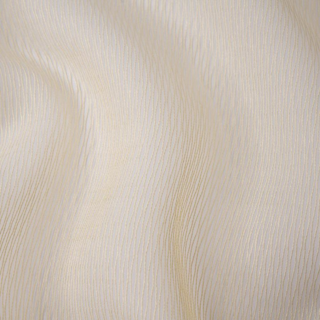 Maxwell Fabric Rita # 212 Butter Sheer Glam 100% POLYESTER TURKEY 125" - My Fabric Connection -