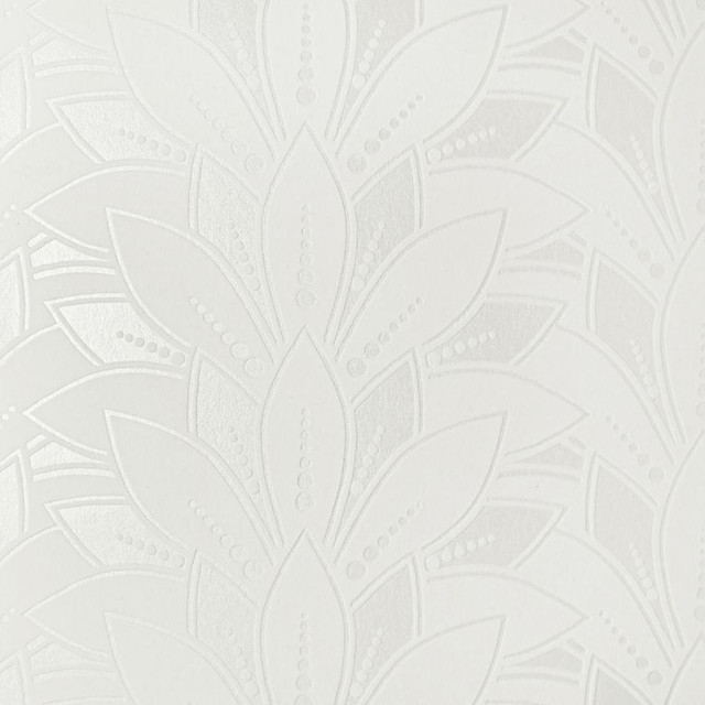 1838 Wallcoverings Wallpaper Astoria Flock (Wp) # 02 Ivory ELODIE STRAIGHT PASTE THE WALL UNITED KINGDOM V-5.1" 20.5"X11YD - My Fabric Connection - 1838 Wallcoverings Wallpaper Astoria Flock (Wp) # 02 Ivory ELODIE STRAIGHT PASTE THE WALL UNITED KINGDOM V-5.1" 20.5"X11YD - My Fabric Connection -