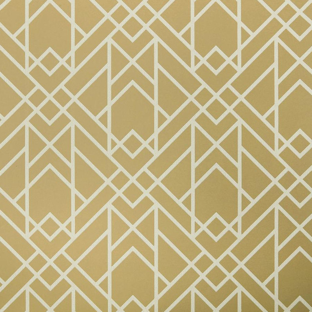 1838 Wallcoverings Wallpaper Metro (Wp) # 07 Mustard Elodie STRAIGHT PASTE THE WALL UNITED KINGDOM V-10.25" 20.5"X11YD - My Fabric Connection -