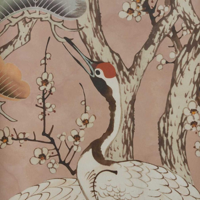 1838 Wallcoverings Wallpaper Kyoto Blossom (Wp) # 04 Sandstone V&A DECORATIVE PAPERS STRAIGHT PASTE THE WALL UNITED KINGDOM V-118"H-81.9" 20.5"X13.7YD - My Fabric Connection - 1838 Wallcoverings Wallpaper Kyoto Blossom (Wp) # 04 Sandstone V&A DECORATIVE PAPERS STRAIGHT PASTE THE WALL UNITED KINGDOM V-118"H-81.9" 20.5"X13.7YD - My Fabric Connection -