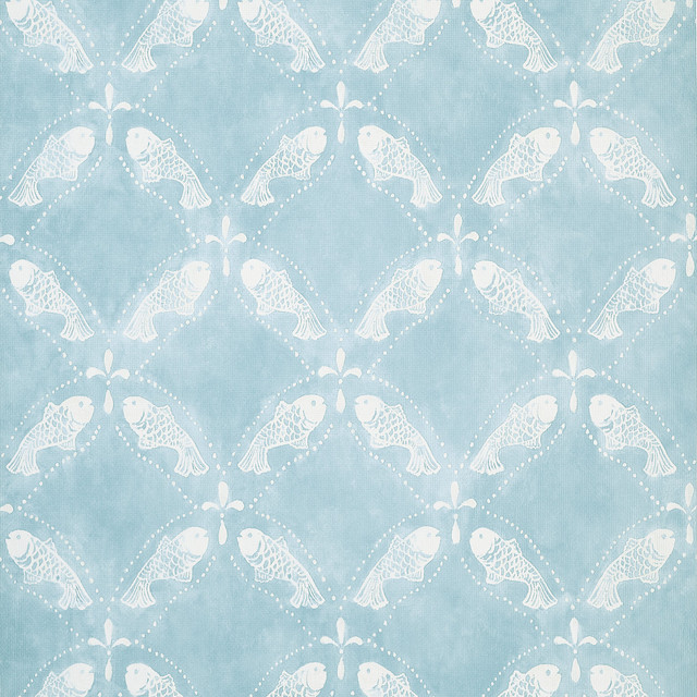 Thibaut Wallpaper Santorini Light Blue T15835  Wallpaper Non-Woven Vinyl Wallpaper  U.S.A </p><p>Repeat: H: , V: 20.75  (52.70 cm) 27 in  (68.58 cm) - My Fabric Connection - Thibaut Wallpaper Santorini Light Blue T15835  Wallpaper Non-Woven Vinyl Wallpaper  U.S.A </p><p>Repeat: H: , V: 20.75  (52.70 cm) 27 in  (68.58 cm) - My Fabric Connection -