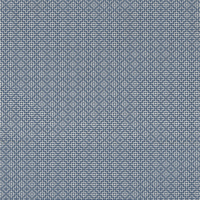 Thibaut Fabric Bistro Navy W81732  Fabric U.S.A </p><p>Repeat: H: 1.62 in (4.11 cm), V: 1.62 (4.11 cm) 53.5 in  (135.89 cm) - My Fabric Connection -