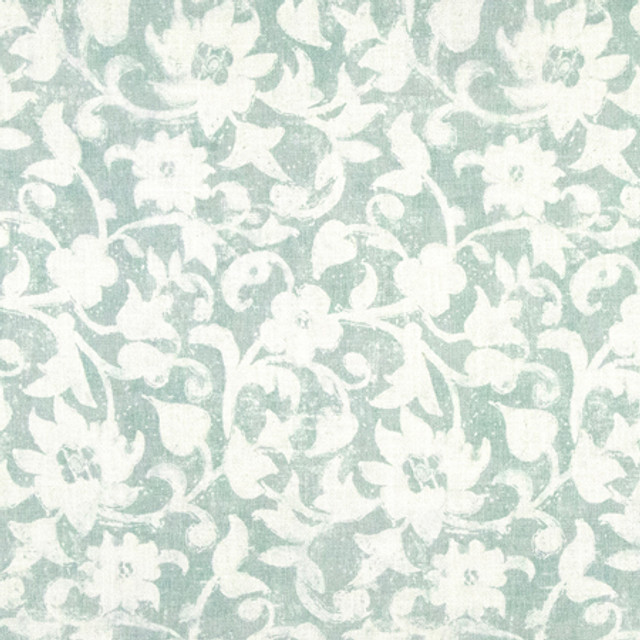 Carole Fabric Gentle Rain Seaglass Making Waves 72% Polyester, 28% Cotton 21,000 Wyzenbeek Double Rubs 25 3/4" V, 11 1/4" H 55" - My Fabric Connection -