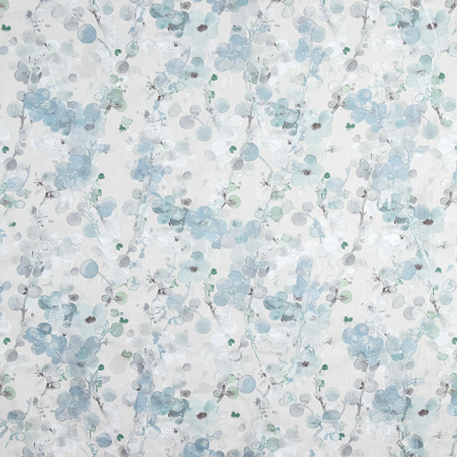 Carole Fabric Nickname Seamist Making Waves Base: 100% Cotton Embr: 100% Rayon 9,000 Wyzenbeek Double Rubs 18 1/2" V, 25" H HD 50" - My Fabric Connection - Carole Fabric Nickname Seamist Making Waves Base: 100% Cotton Embr: 100% Rayon 9,000 Wyzenbeek Double Rubs 18 1/2" V, 25" H HD 50" - My Fabric Connection -