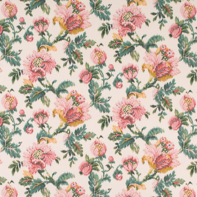 Charlotte Fabric CB900-195 Shades of Wild Rose 100% Cotton Spain Exceeds 60,000 Wyzenbeek Rubs (Heavy Duty) Horizontal 26.5" x Vertical 13.5" 54 Inches - My Fabric Connection -