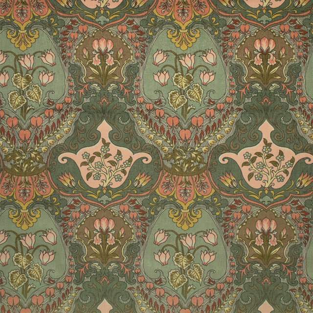 Greenhouse Fabric S7201 Lichen Like - 100% Polyester China 50000 15" H, 13.5" V 56" - My Fabric Connection - Greenhouse Fabric S7201 Lichen Like - 100% Polyester China 50000 15" H, 13.5" V 56" - My Fabric Connection -