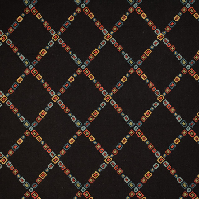 Greenhouse Fabric S7287 Canyon - 100% Cotton (Embroidery: 100% Polyester) India 9000 6.5" H, 7.5" V 52" - My Fabric Connection - Greenhouse Fabric S7287 Canyon - 100% Cotton (Embroidery: 100% Polyester) India 9000 6.5" H, 7.5" V 52" - My Fabric Connection -