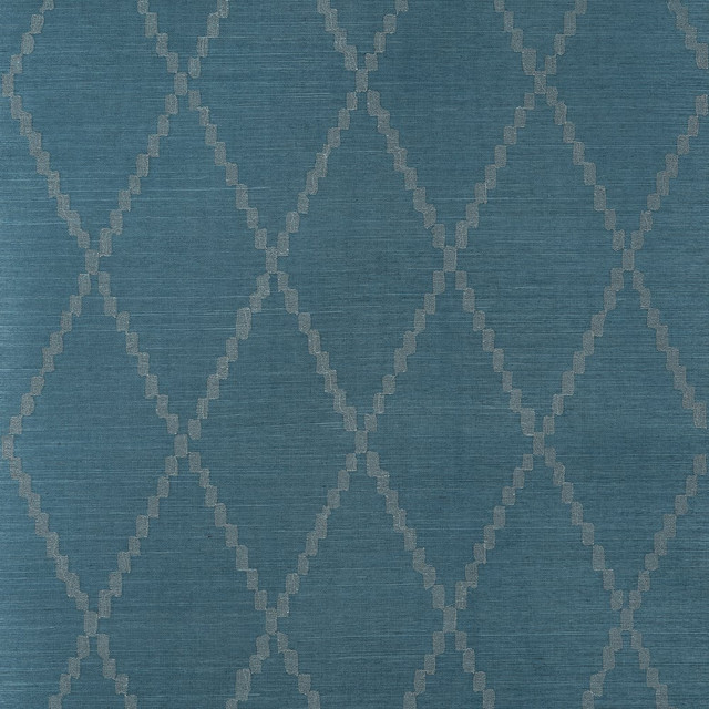 Thibaut Wallpaper Ribbon Sisal Navy AT16142 Wallpaper Sisal U.S.A </p><p>Repeat: H: , V: 17.5 (44.45 cm) 36 in (91.44 cm) - My Fabric Connection - Thibaut Wallpaper Ribbon Sisal Navy AT16142 Wallpaper Sisal U.S.A </p><p>Repeat: H: , V: 17.5 (44.45 cm) 36 in (91.44 cm) - My Fabric Connection -
