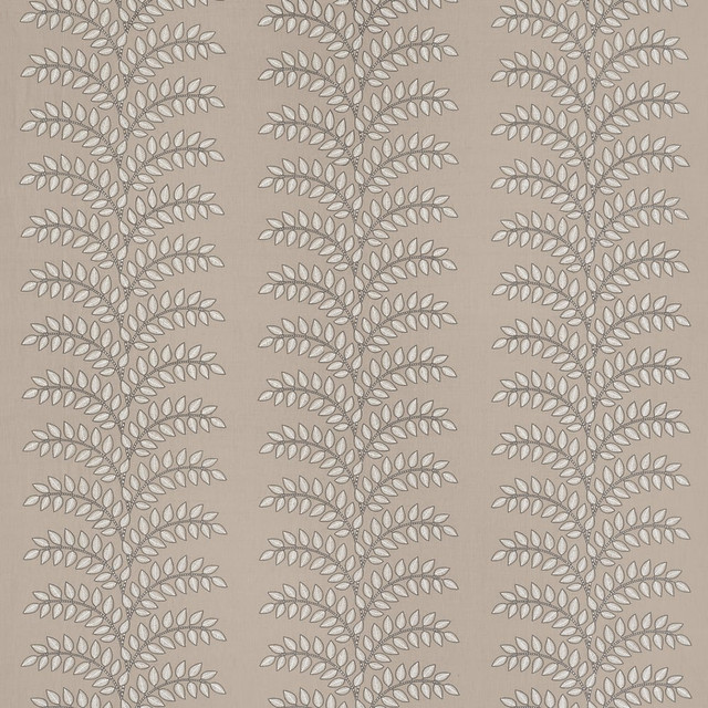Thibaut Fabric Frondescence Embroidery Flax AW16104 Fabric U.S.A </p><p>Repeat: H: 16.75 in (42.55 cm), V: 3.75 (9.53 cm) 51.5 in (130.81 cm) - My Fabric Connection - Thibaut Fabric Frondescence Embroidery Flax AW16104 Fabric U.S.A </p><p>Repeat: H: 16.75 in (42.55 cm), V: 3.75 (9.53 cm) 51.5 in (130.81 cm) - My Fabric Connection -