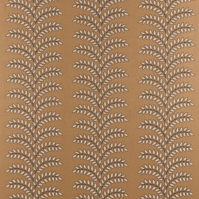 Thibaut Fabric Frondescence Embroidery Copper AW16106 Fabric U.S.A </p><p>Repeat: H: 16.75 in (42.55 cm), V: 3.75 (9.53 cm) 51.5 in (130.81 cm) - My Fabric Connection - Thibaut Fabric Frondescence Embroidery Copper AW16106 Fabric U.S.A </p><p>Repeat: H: 16.75 in (42.55 cm), V: 3.75 (9.53 cm) 51.5 in (130.81 cm) - My Fabric Connection -