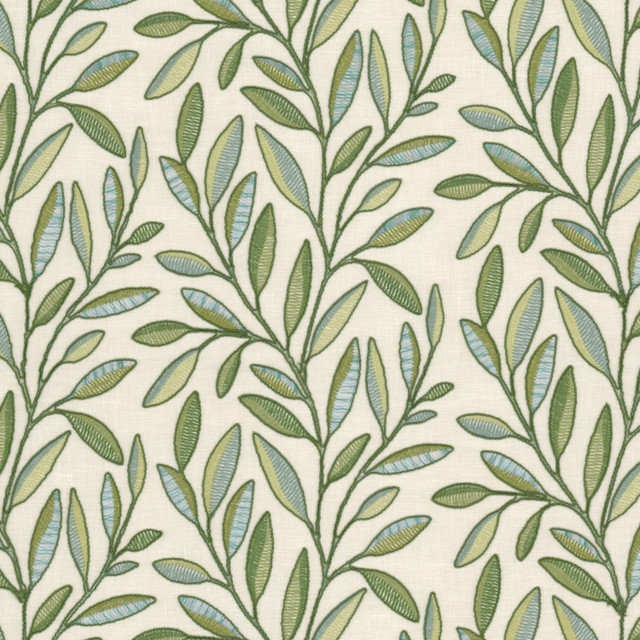 Stout Fabric Esmeralda 1 Spring Fabric 52%Cot 48%Pol %Bemb India Flame Retardant-U.F.A.C. Class 1 Catb 117-2013 </p><p>Repeat: H: 17.25, V: 0 52 in - My Fabric Connection -