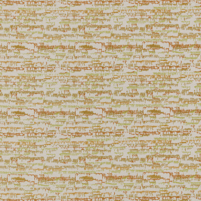 Marcus William Fabric Hummel 4 Melon Fabric 100%Pol India </p><p>Repeat: H: 12.5, V: 4.75 51 in - My Fabric Connection -