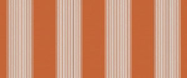 Norbar Fabric Logic Tangerine 25 DEL SOL 100% SOLUTION DYED ACRYLIC GERMANY 6 7/8"H 54" - My Fabric Connection -