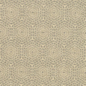 Norbar Fabric Crystal Grey 160 PANAMA 67% POLYESTER 33% COTTON INDIA 3 3/4"V 7"H 54" - My Fabric Connection -
