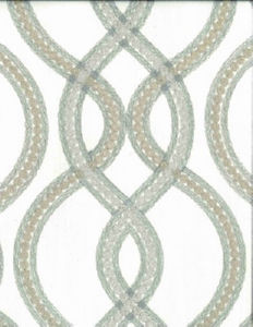 Norbar Fabric Yates Silver PRISM ELEMENTS 76% POLYESTER 24% COTTON INDIA 9"V - 10 1/4"H 52 - My Fabric Connection -