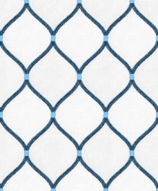 Norbar Fabric Batik Ivory Ocean PRISM SEAVIEW 52 COT/18 POLY/4 LIN/26 RAY 6 3/4"V - 4"H 52 - My Fabric Connection -